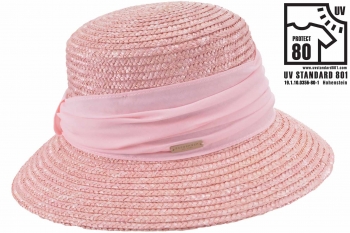 Palarie din paie Strawbraid cloche - Seeberger