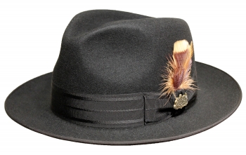 Palarie din fetru de blana Fedora Furfelt - Stetson