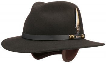 Palarie din fetru de lana cu protectie pt. urechi Traveller Vitafelt - Stetson