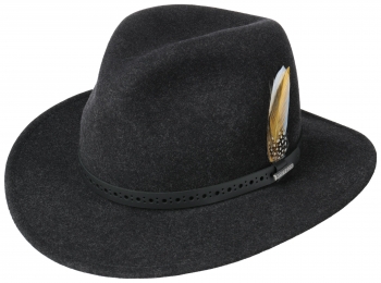 Palarie din fetru de lana Traveller VitaFelt Mix - Stetson