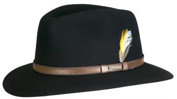 Palarie din fetru de lana Traveller VitaFelt - Stetson