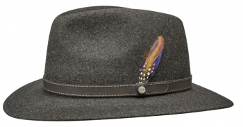 Palarie din fetru de lana Traveller Woolfelt Mix - Stetson