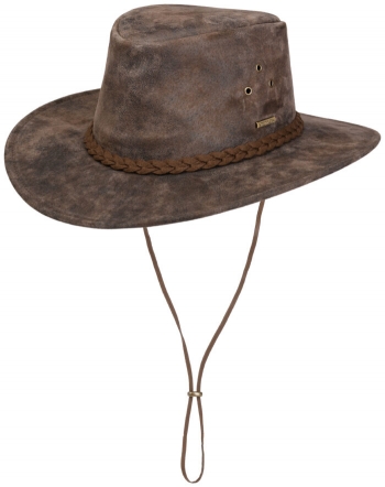 Palarie din piele Western Pigskin - Stetson