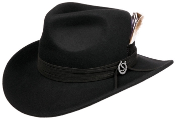 Palarie din fetru de lana Western Woolfelt - Stetson