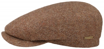 Sapca din lana Driver Cap Herringbone - Stetson