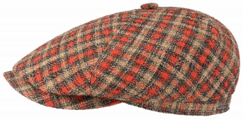 Sapca din bumbac 6-Panel Check - Stetson