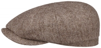 Sapca din lana Hatteras Sustainable Herringbone Wool - Stetson