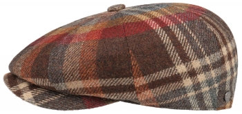 Sapca din lana 8-Panel Cap Wool Check - Lierys