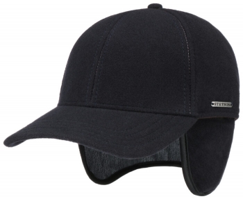 Sapca din lana si casmir cu protectie pentru urechi Baseball - Stetson