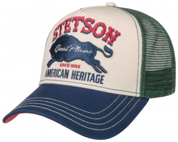 Sapca din bumbac Trucker Great Plains - Stetson