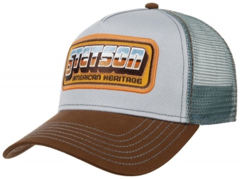 Sapca din bumbac Trucker Cap Chrome - Stetson