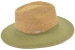 Palarie din paie Panama fedora two-tone - Seeberger