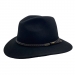 Palarie din fetru de lana Outback Fedora - Jacaru