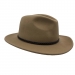 Palarie din fetru de lana Outback Fedora - Jacaru