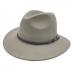 Palarie din fetru de lana Outback Fedora - Jacaru