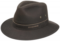 Palarie din bumbac cerat Traveller Waxed - Stetson