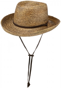 Palarie din paie Gambler Raffia - Stetson